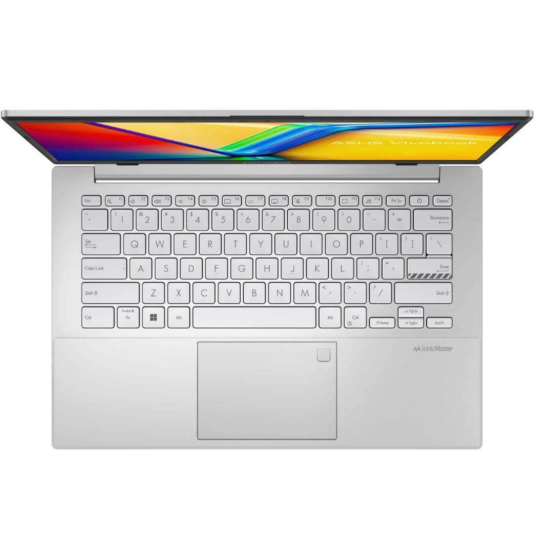 asus vivobook go top view