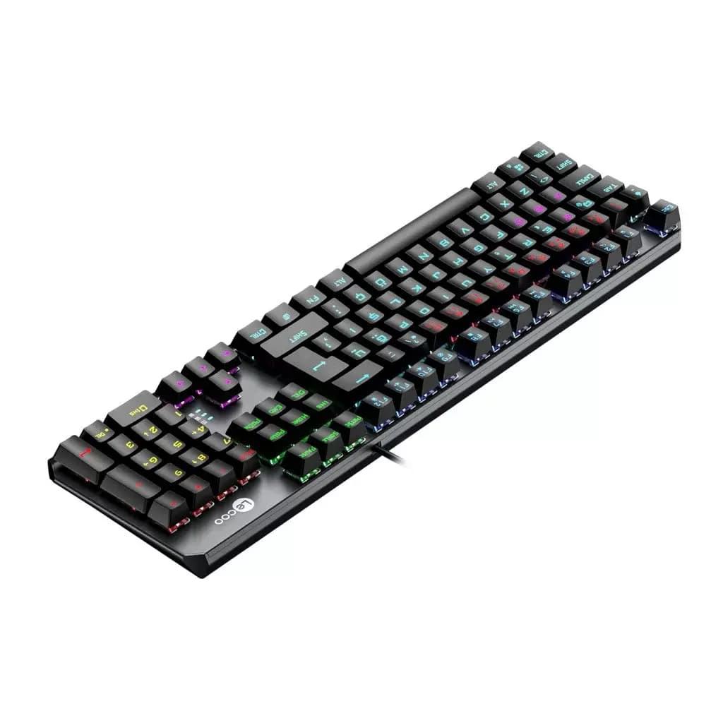 LECOO GK304 RGB Wired Mechanical Keyboard in Nepal