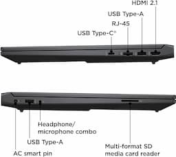 hp victus 15 both side-view