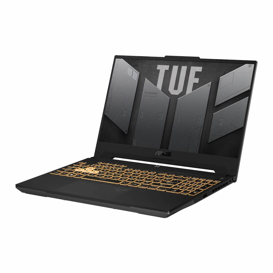 asus tuf gaming laptop right side-view