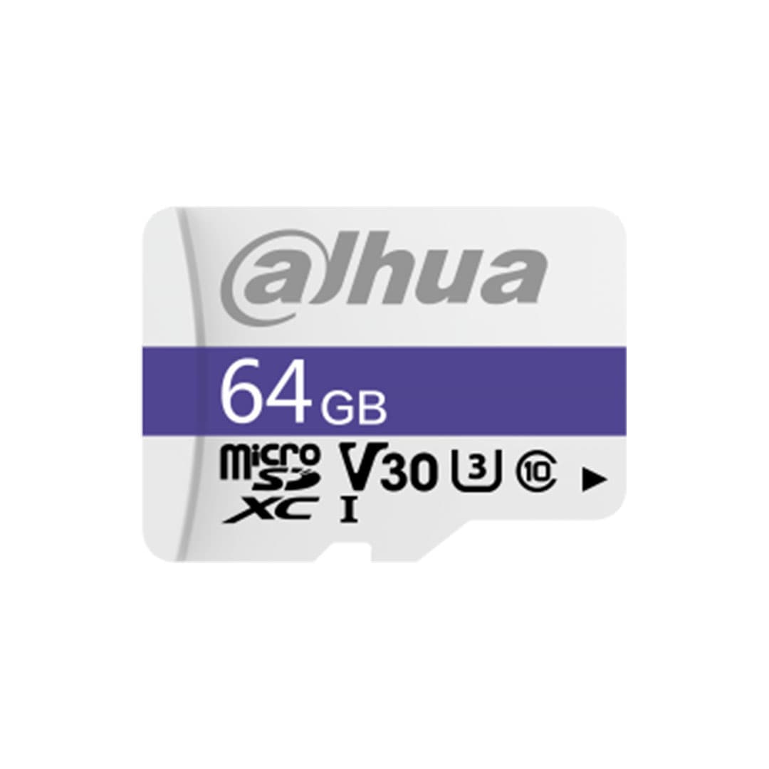 Dahua 64GB SD Card (DHI-TF- C100 microSD Memory Card)