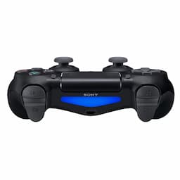 sony playstation 4 black back