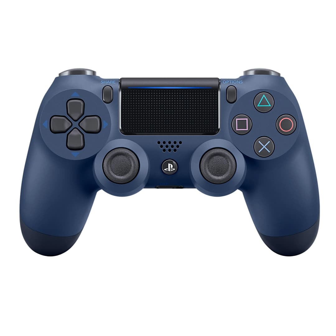 sony playstation 4 blue front