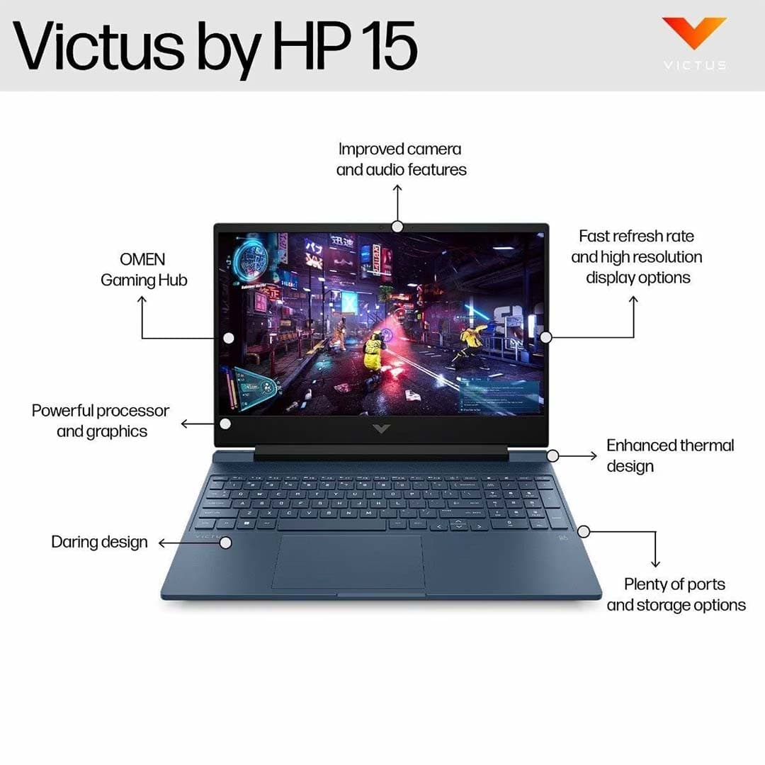 hp victus 15 i5 16gb ram 512gb ssd rtx 4050 15.6 inch in nepal