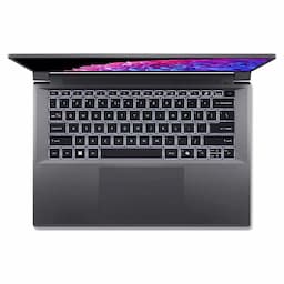 acer swift x-rtx top-view