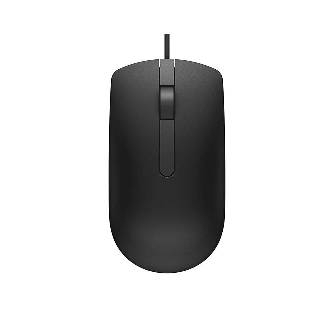 dell ms116 mouse top-view