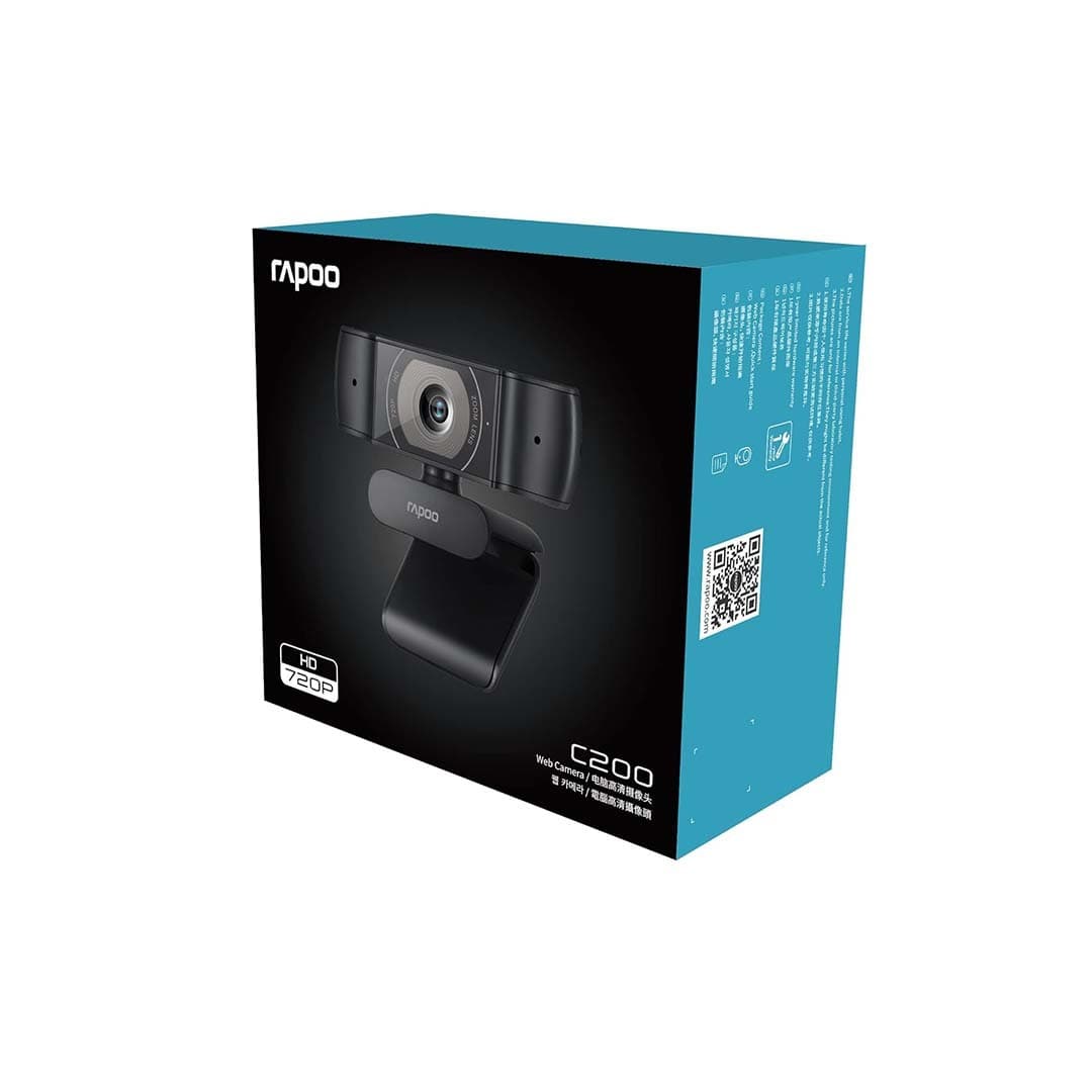 rapoo webcam front-view