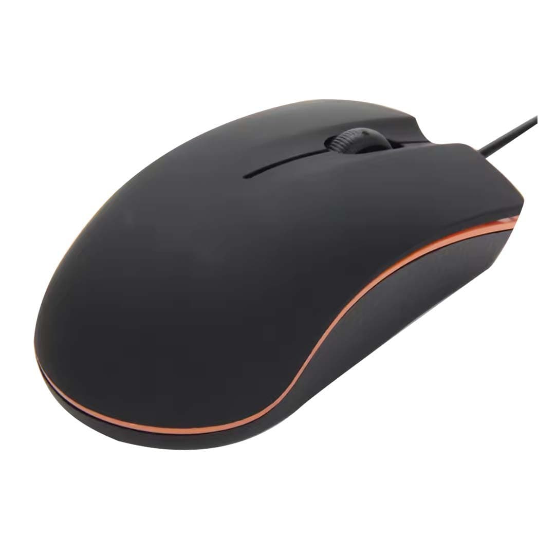 wired gaming mouse left side-view