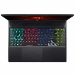 acer nitro 16 gaming top view