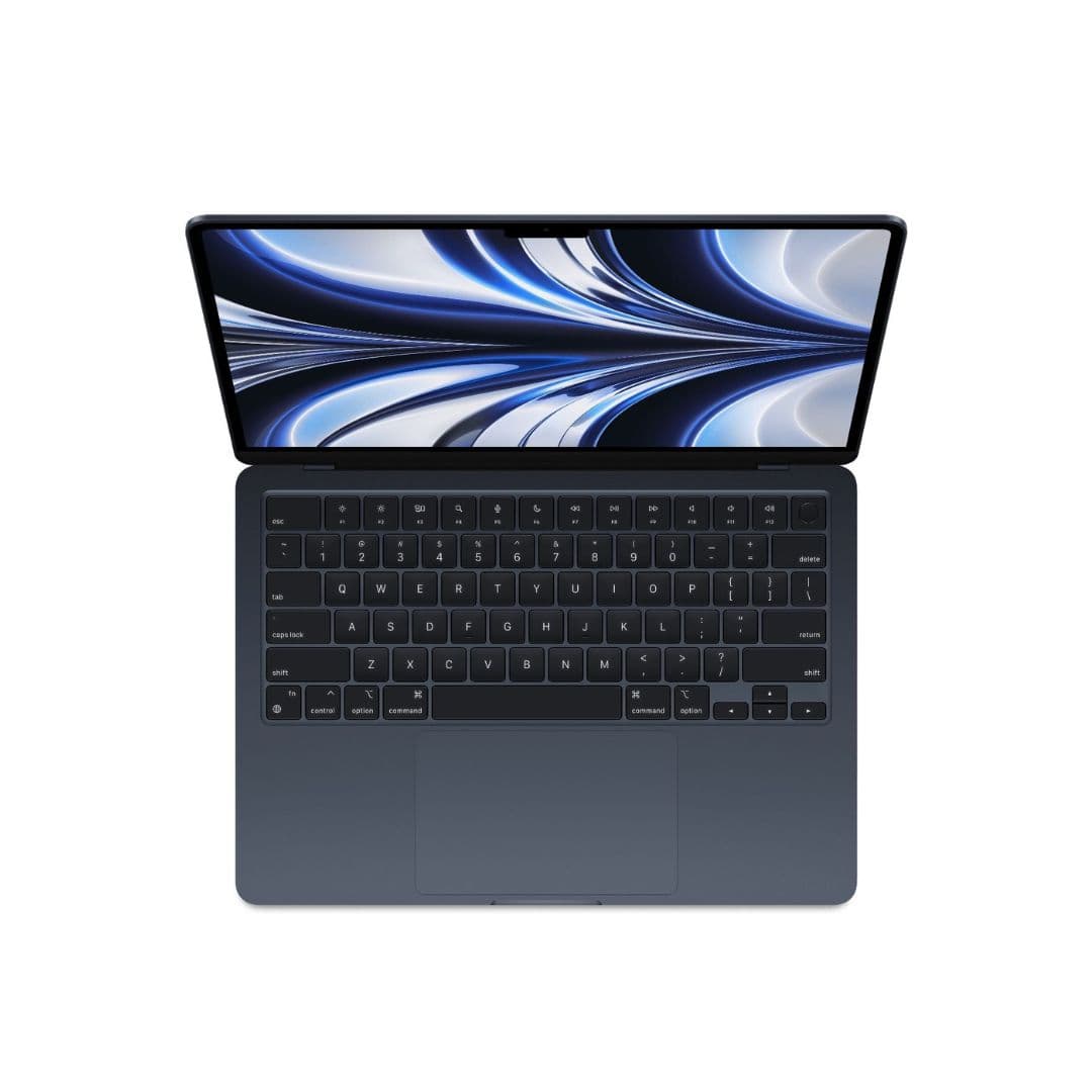 apple macbook air m2 top-view