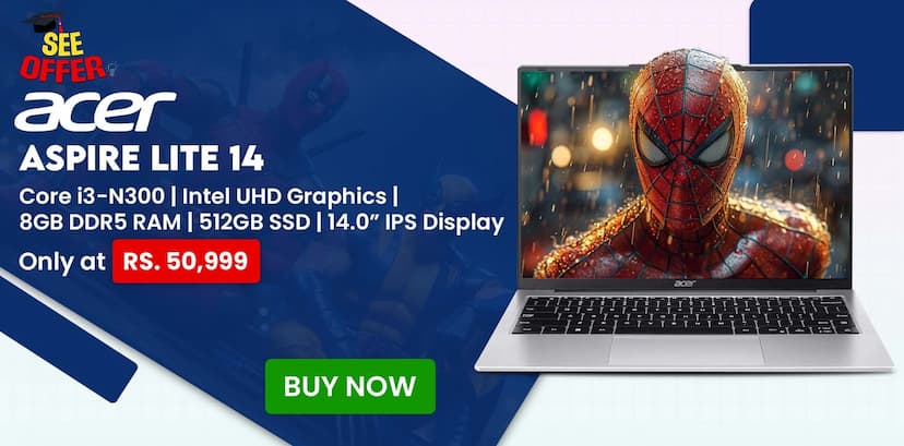 acer aspire lite web banner