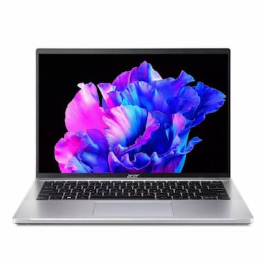 acer swift go 14 ultrabook front view