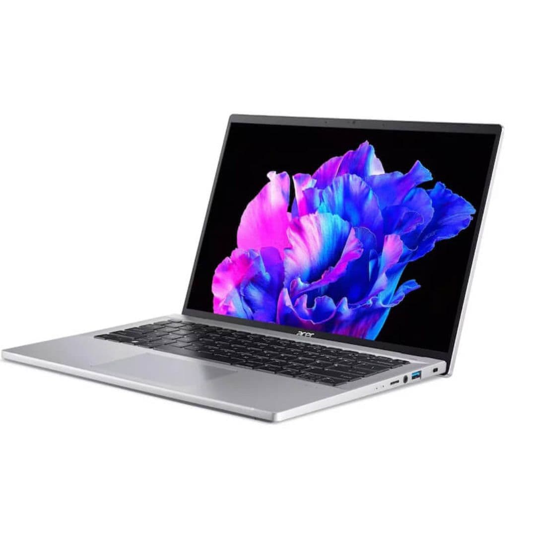 acer swift go 14 ultrabook left side view