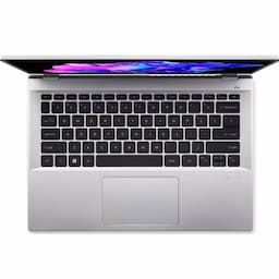 acer swift go 14 ultrabook top view