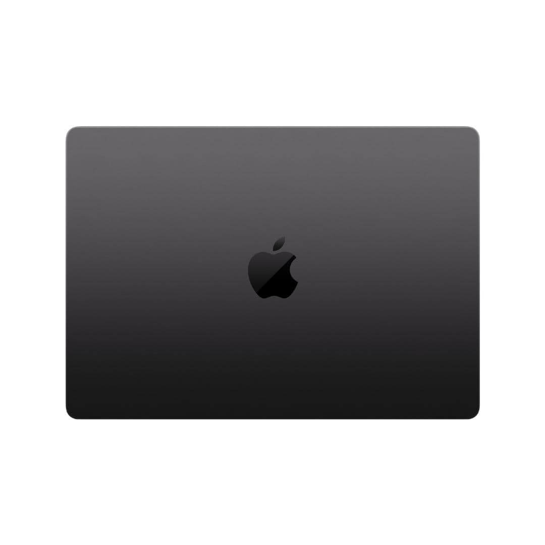 apple macbook pro m4 chip back view