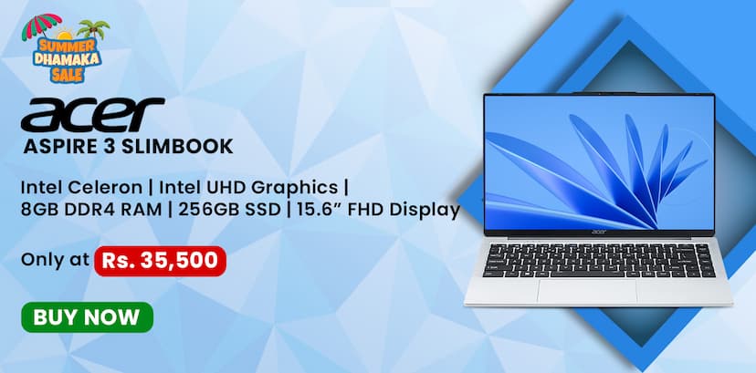 acer aspire 3 slimbook banner
