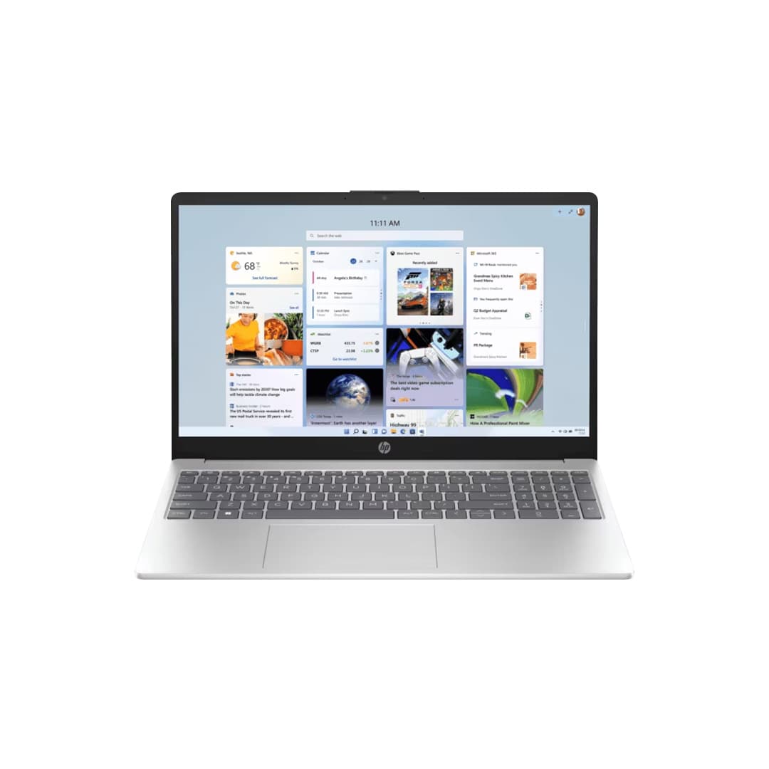 hp notebook 15 front view