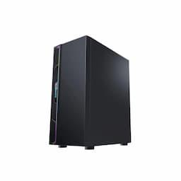 huntkey pc case back side view