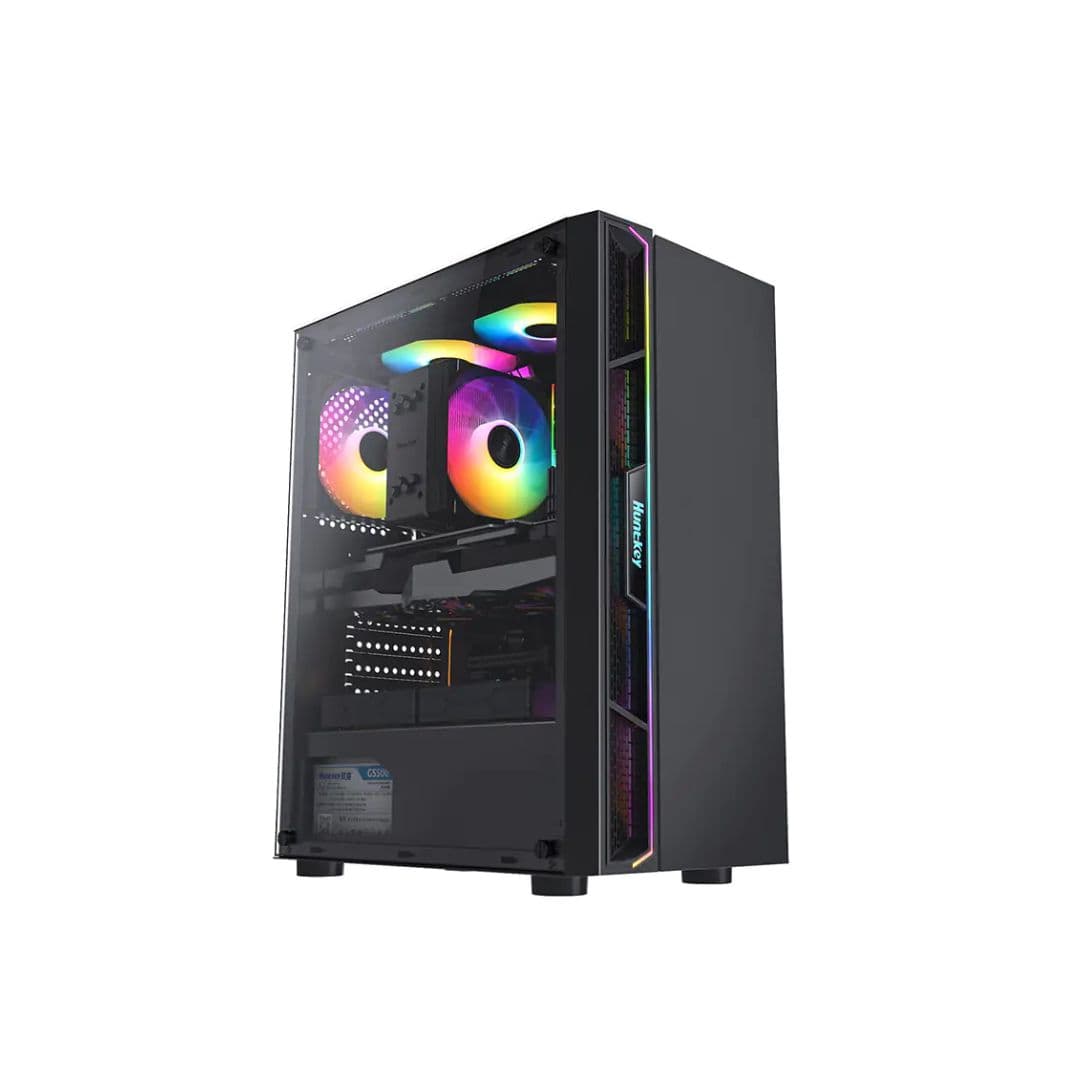 huntkey pc case side view