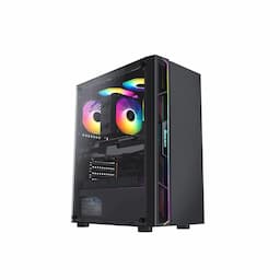 huntkey pc case side view