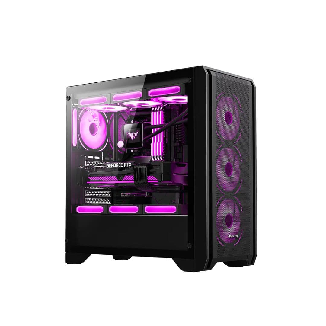 huntkey gx750a case side view