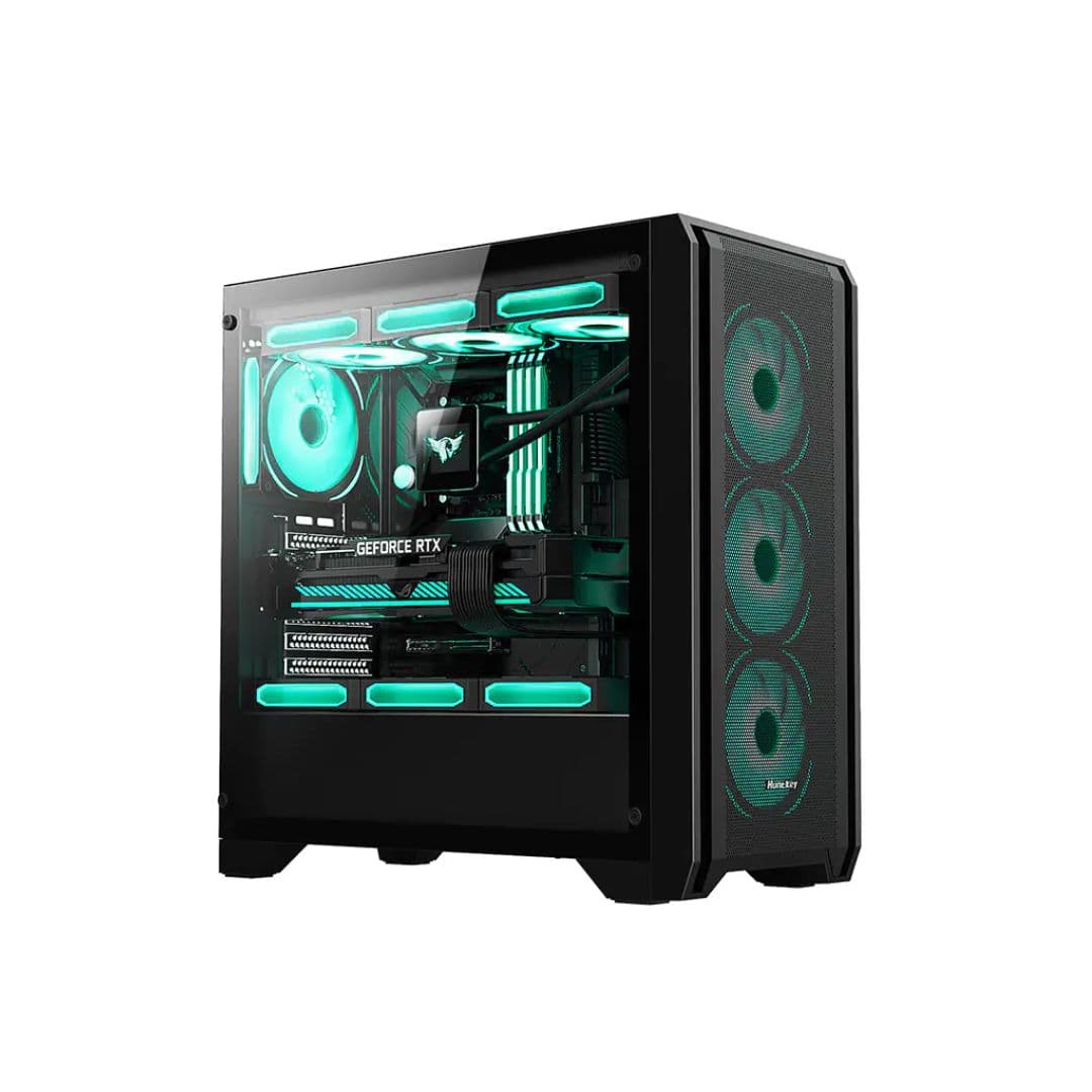 huntkey gx750a case side view