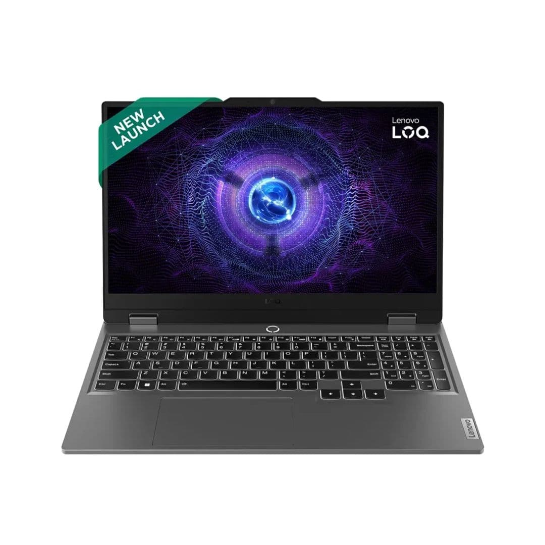 lenovo loq 15 gaming laptop front view