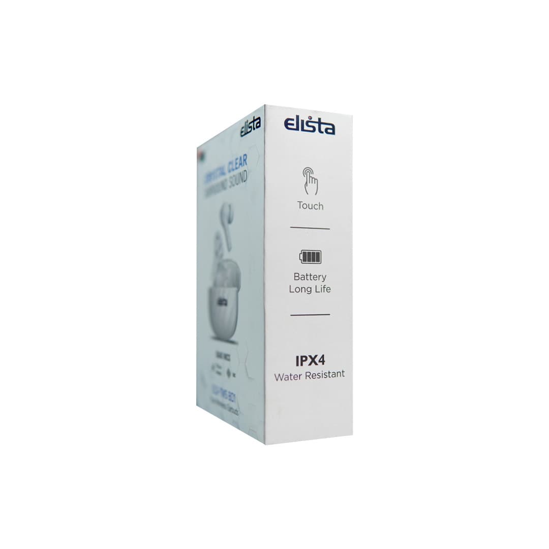 elista earbuds box side view