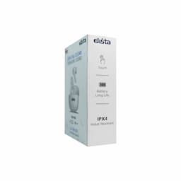 elista earbuds box side view