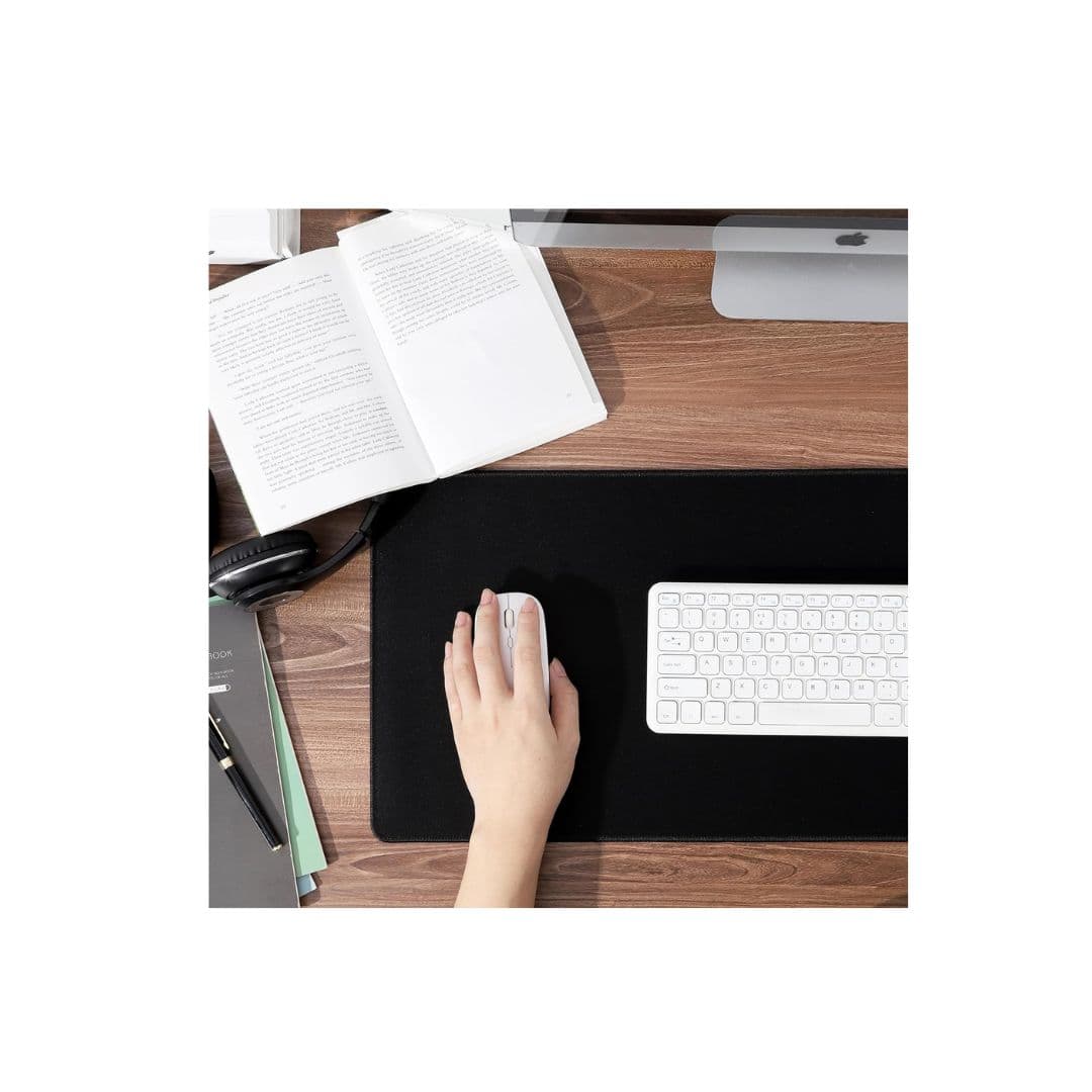 large black mouse pad plain in nepal