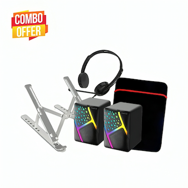 laptop bag speaker headset combo offer