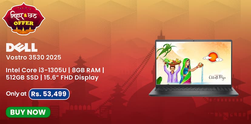 small hero banner dell vostro 3530 at infotechs nepal
