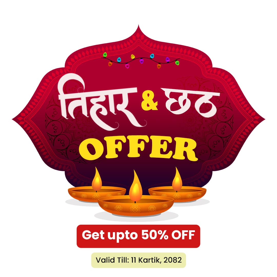 tihar and chhath offer hero banner at infotechs nepal