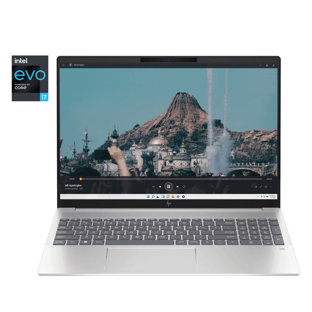 hp pavilion 16 core i7 13th gen front view