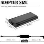 135w laptop charger adapter size