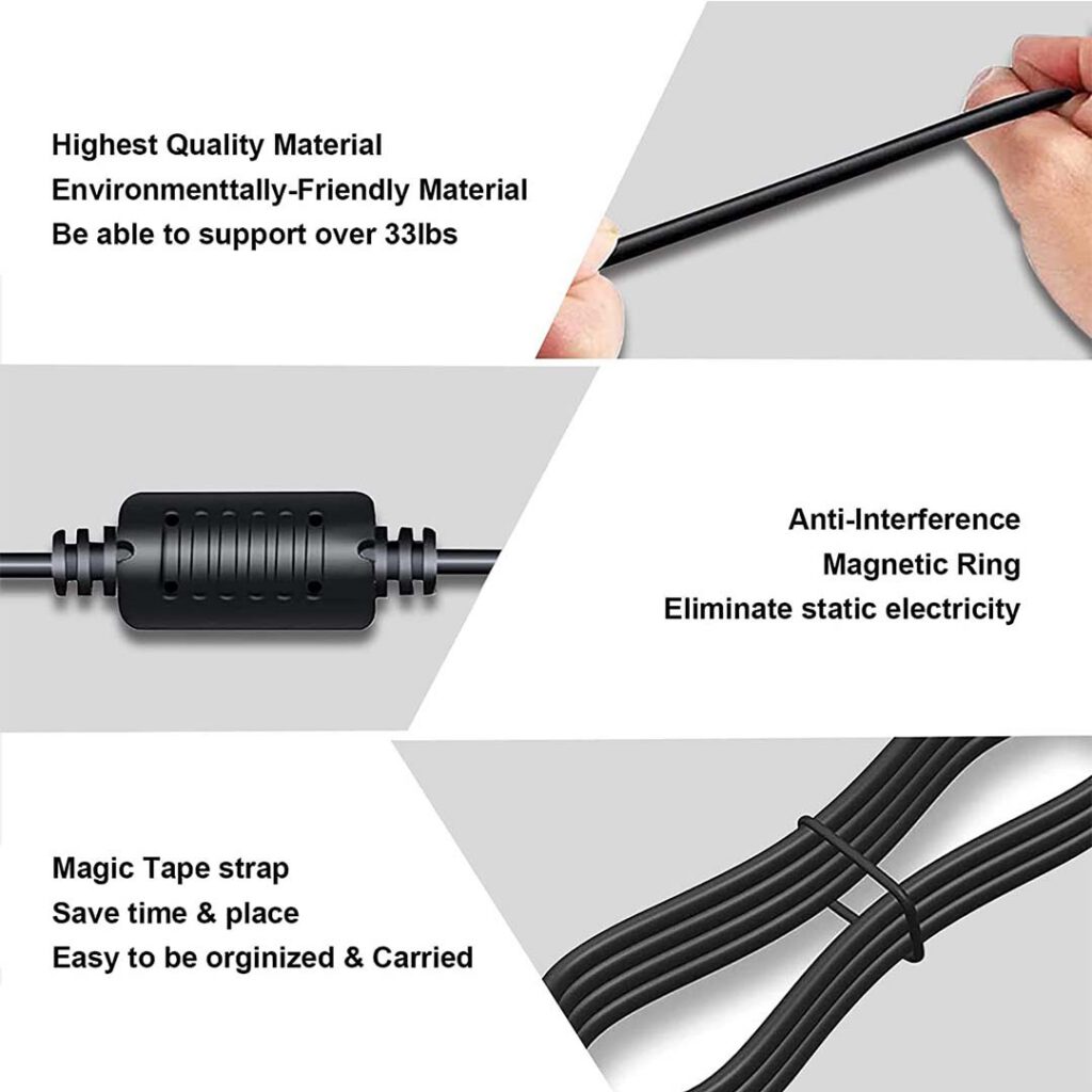 135w laptop charger wire