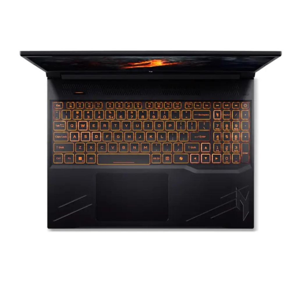 acer nitro v 16 ryzen 5 top view