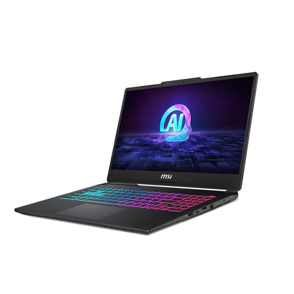 msi cyborg 15 ai a13vek core ultra 7 14th gen right side view