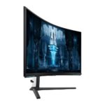 samsung odyssey neo g8 gaming monitor right side view