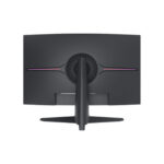 dahua 32 inch flat gaming monitor back view