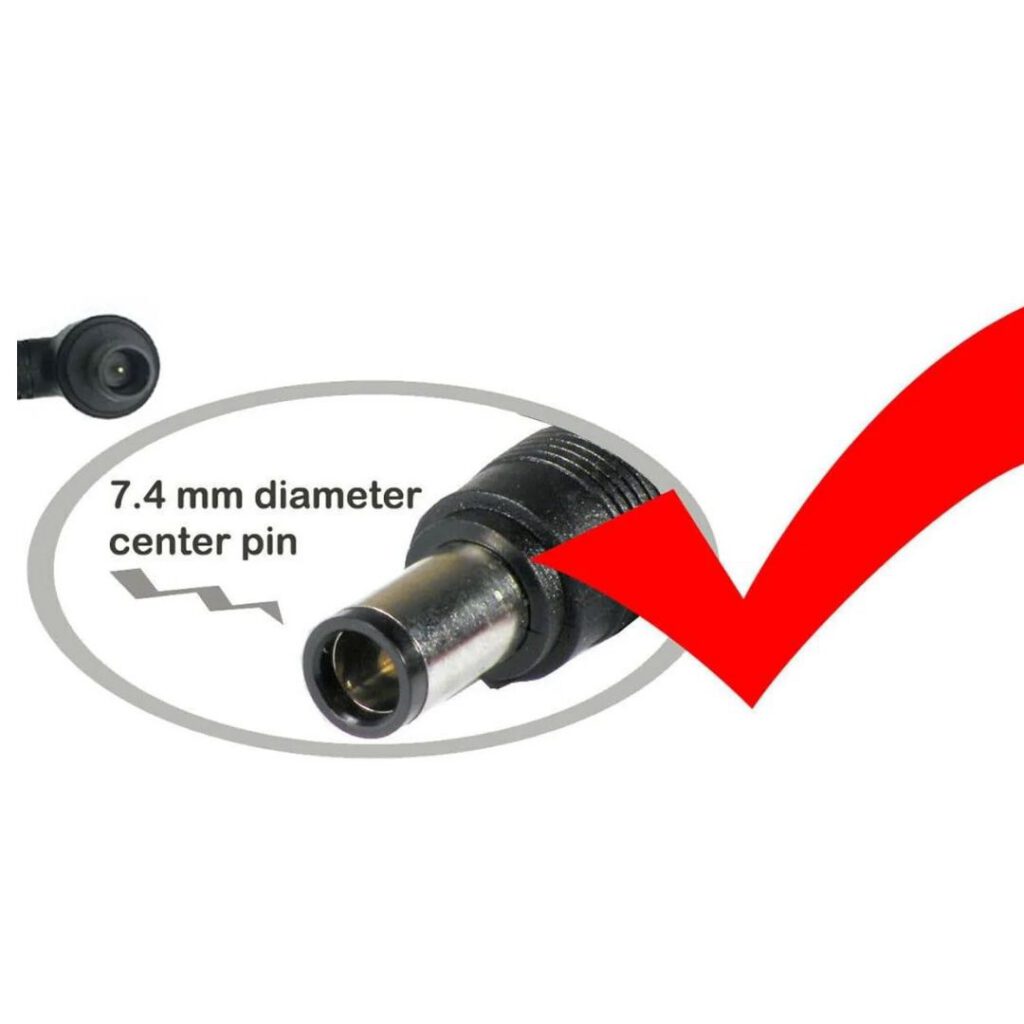 230w smart ac gaming adapter pin size