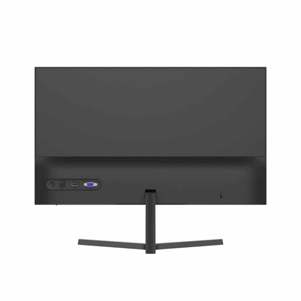 mi desktop monitor back panel view