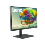 benq pd2705u 4k monitor left side view
