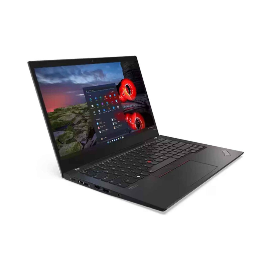 lenovo thinkpad t14s ryzen 5 pro left side view