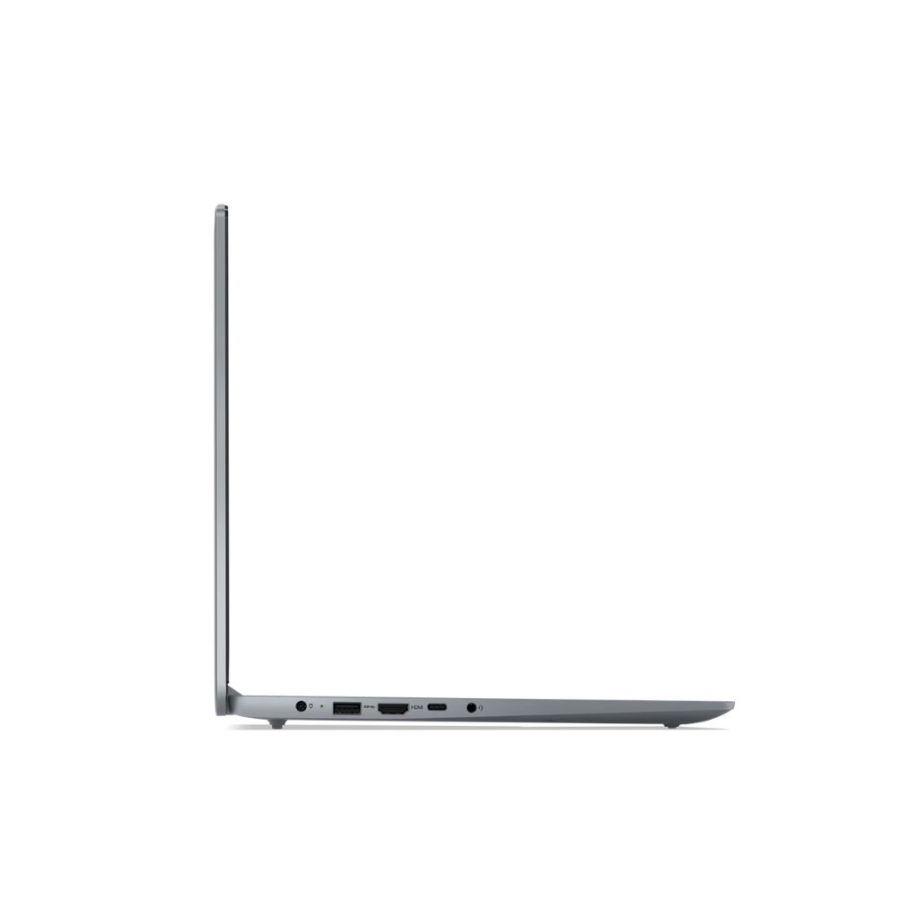 lenovo ideapad slim 3i core i512th gen left ports view