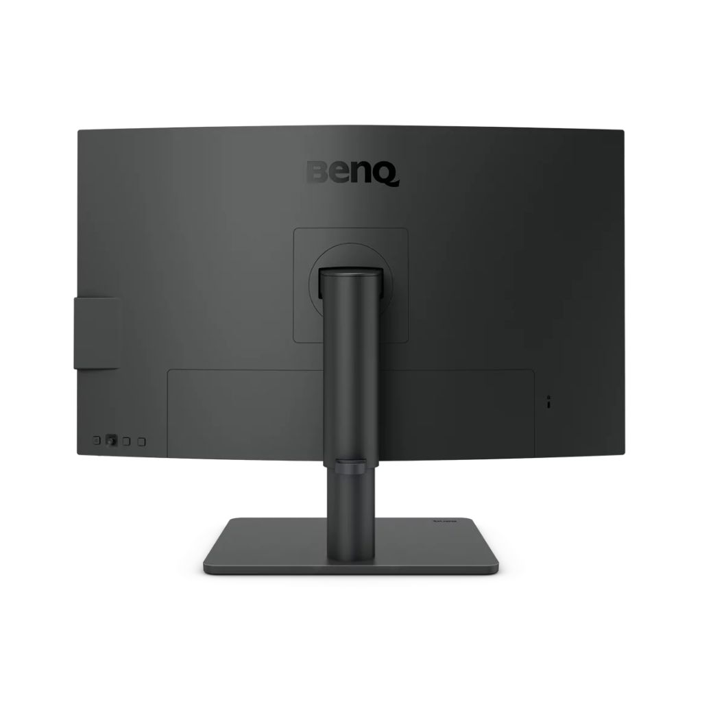 benq pd2705u 4k 27 inch back panel view