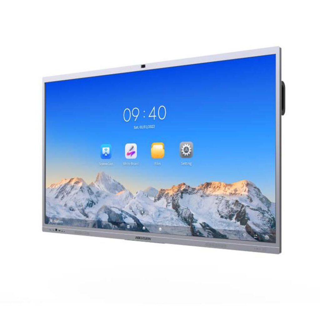 hikvision 86 inch smart board right side view