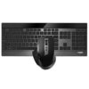 rapoo wireless keyboard mouse on top