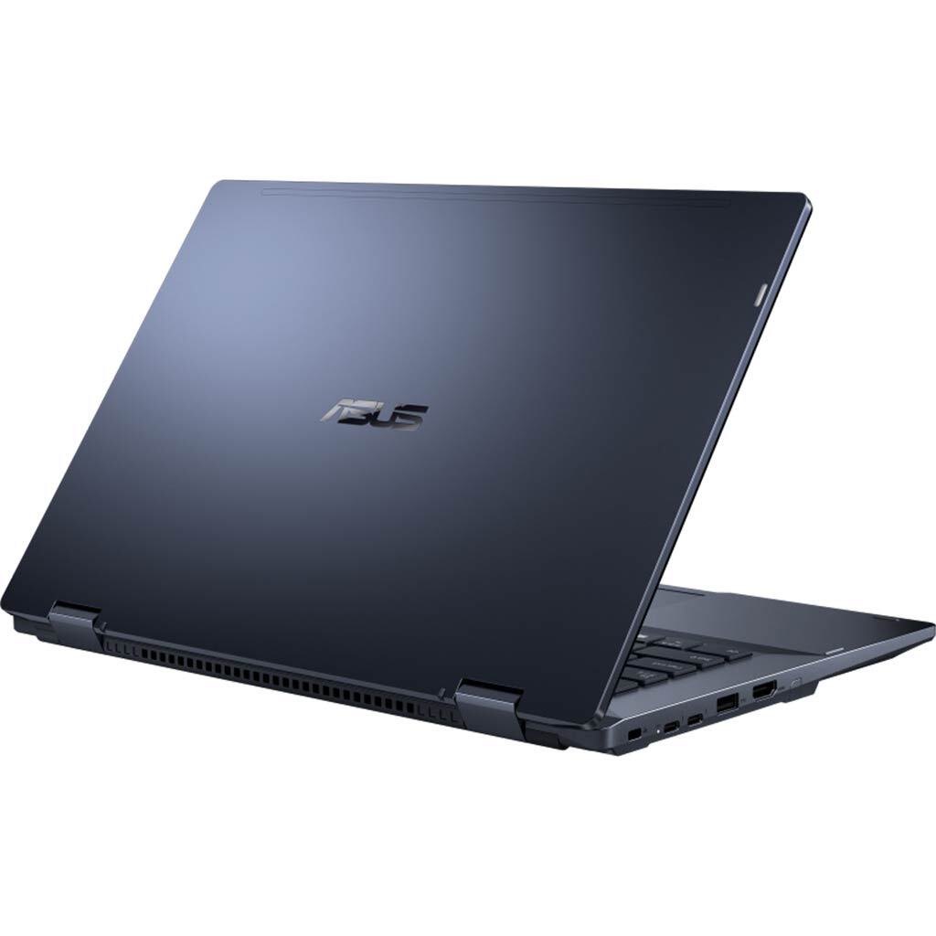 asus expertbook b3 flip core i5 12th gen left back view
