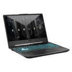 asus tuf gaming a15 ryzen 7 left view